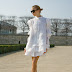 Out and about....striking in white