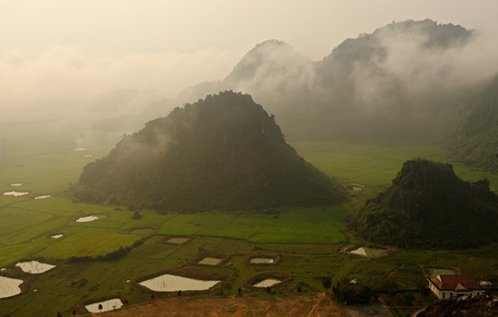 Bomb Crater Fish Ponds