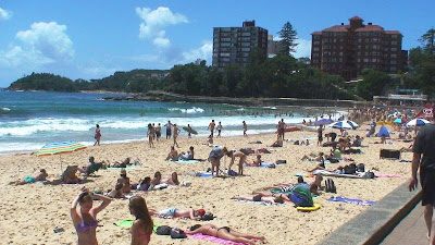 Upon Manly Beach