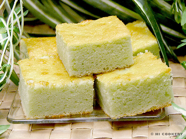 Pandan Sponge Cake