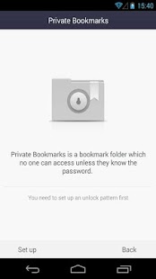 Download Private Bookmarks - UC Browser apk