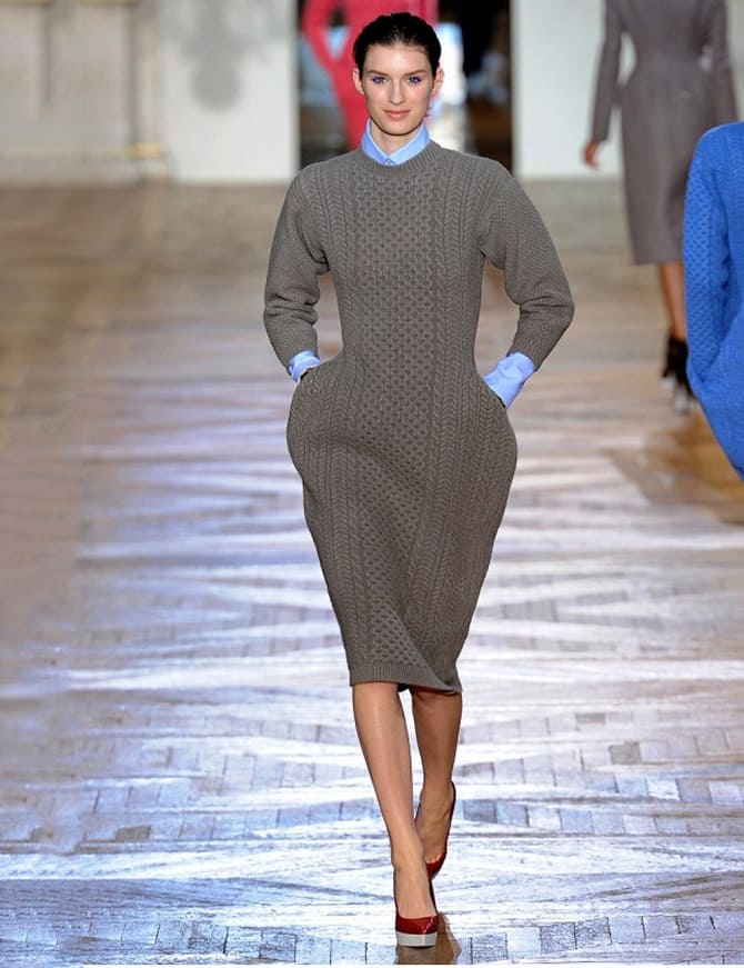 Fashionable knitwear for the winter season 2021-2022: what to wear in the cold 8