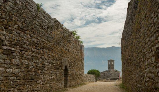 Gjirokastra Castle walls
