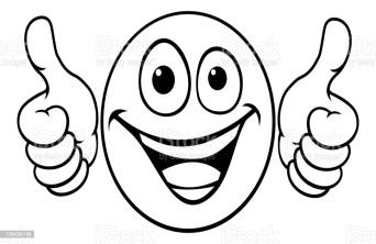 Ilustración de Icono De Emoticon Thumbs Up y más Vectores Libres de  Derechos de Alegre - iStock
