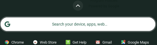 search your device, apps, web