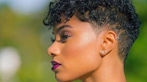 Curling Afro Haircut / 45 Easy Natural Hairstyles For Black Women Short Medium Long Natural Hair Ideas