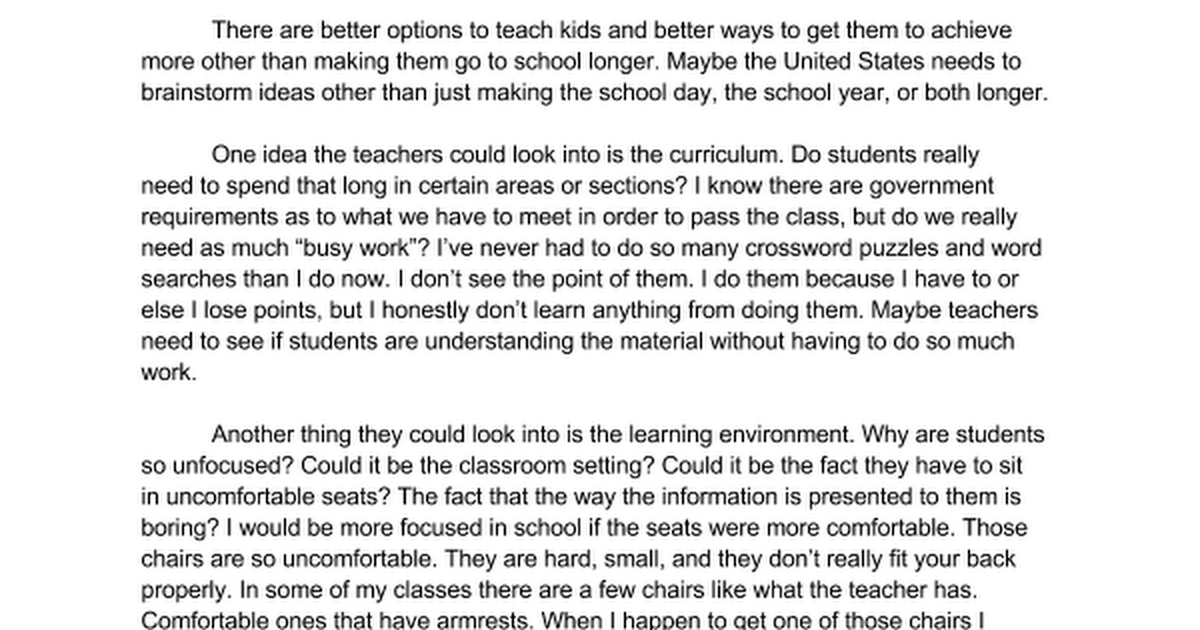 persuasive essay about recess in school