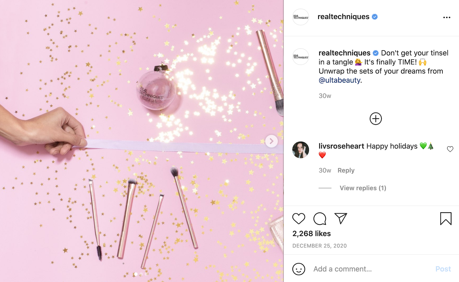 instagram holiday campaign examples