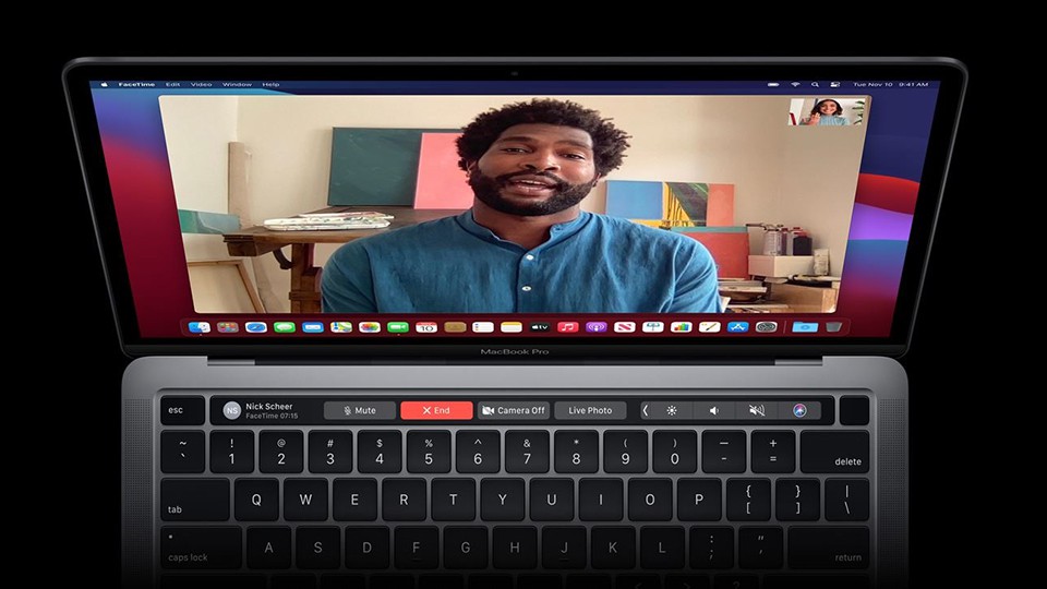 FaceTime MacBook Pro M1 2020