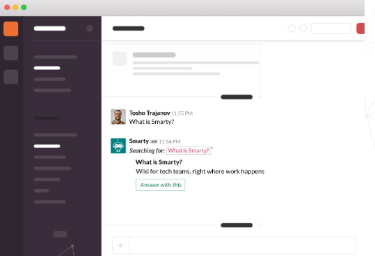 Smarty Slack integration