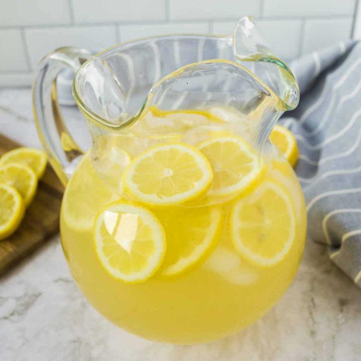Absolute BEST Lemonade Recipe (only 3 Ingredients) • Kids Activities Blog