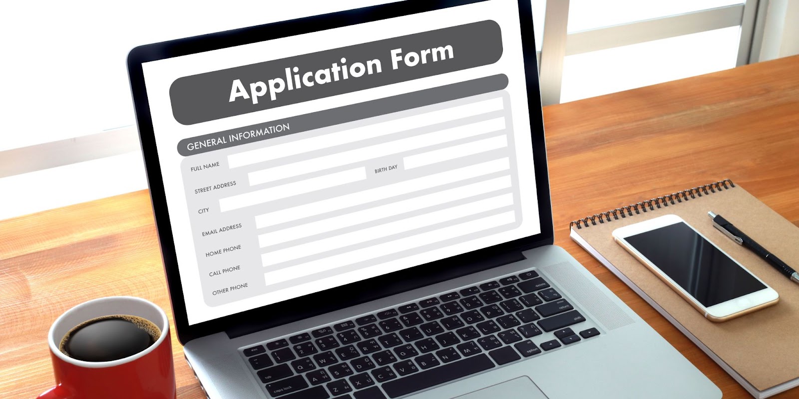 Complete the application form