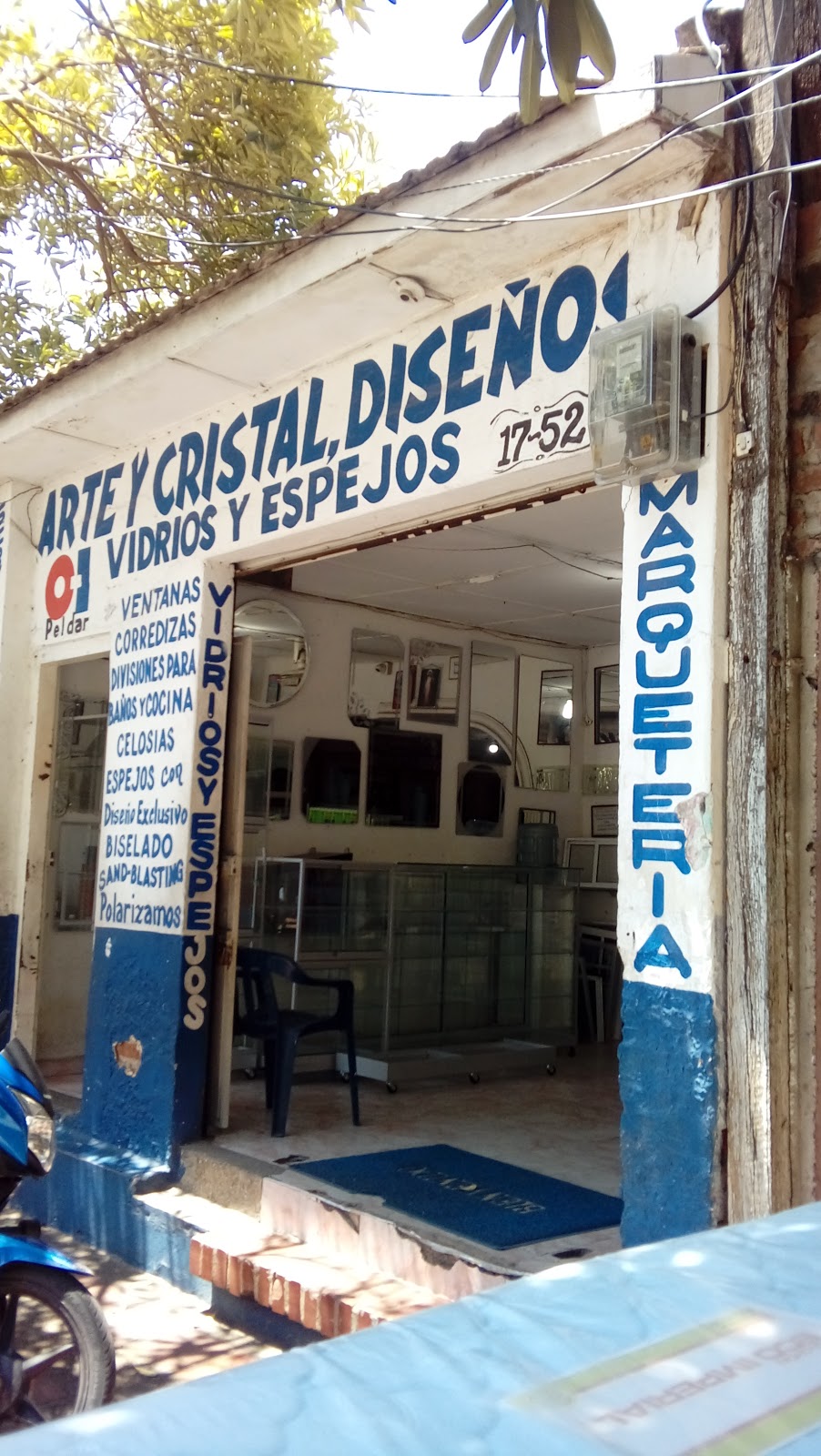 Artes y cristal, diseño