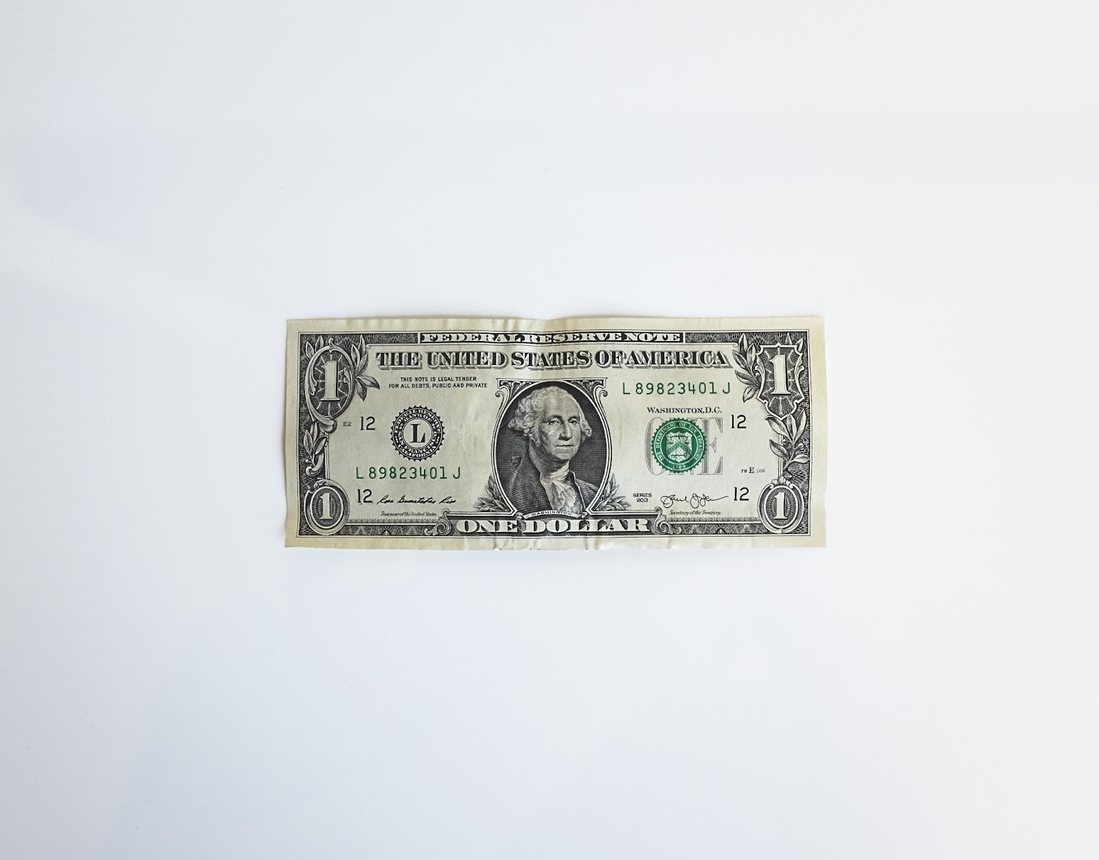 US Dollar Bill. 