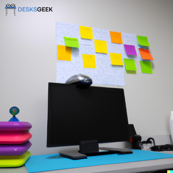 An image showing Sticky Notes on the Wall