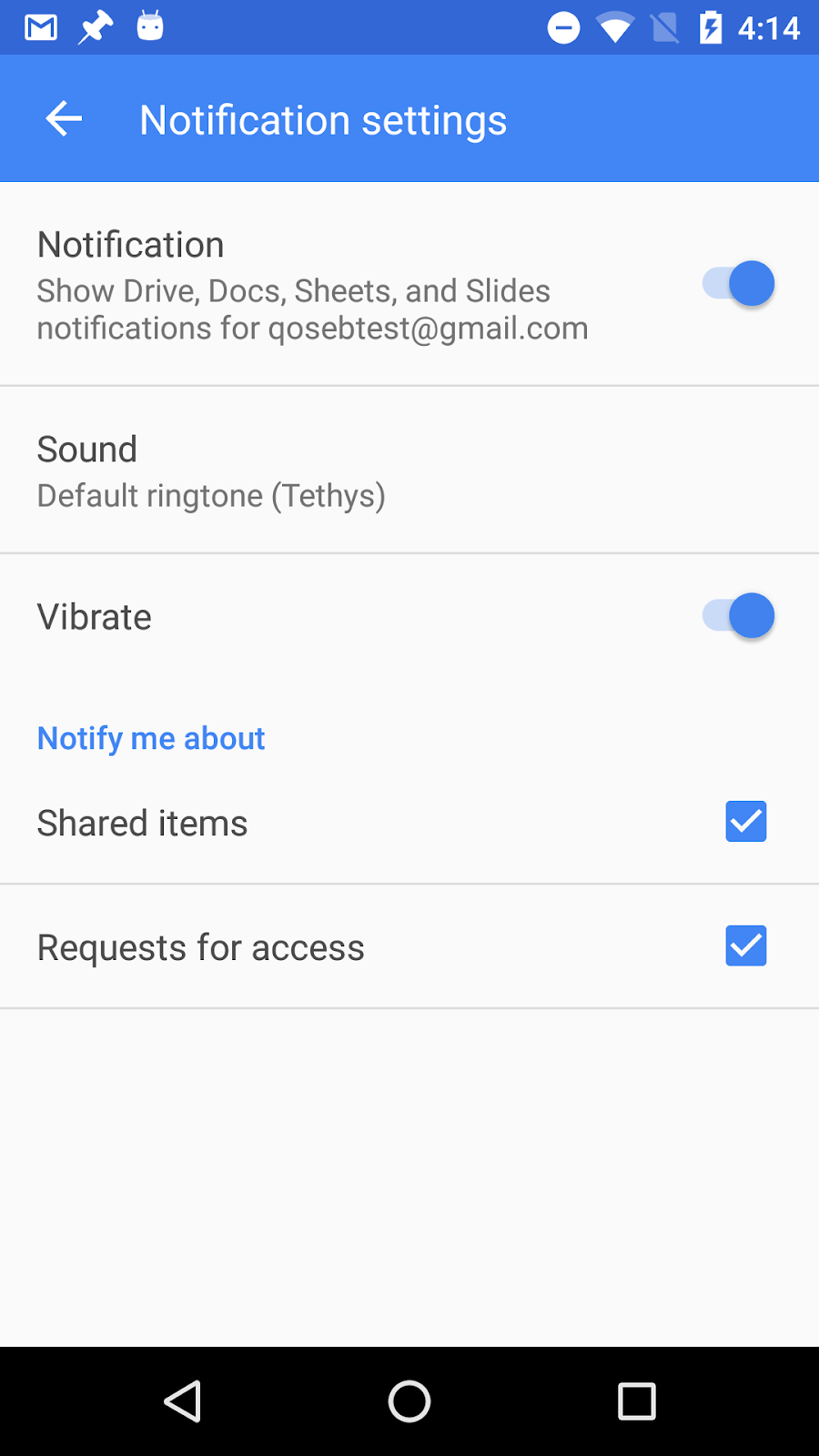 Google Apps Updated with Notification Settings and Google Forms