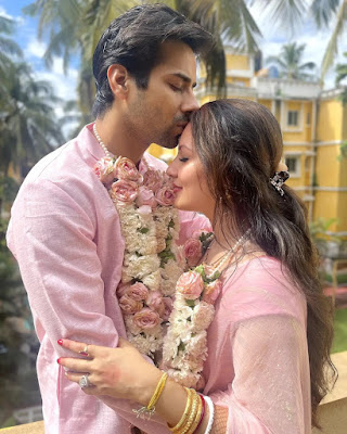 Image of Pooja Banerjee and Kunal Verma, Actor Pooja Banerjee got married again with Kunal Verma in Goa.
