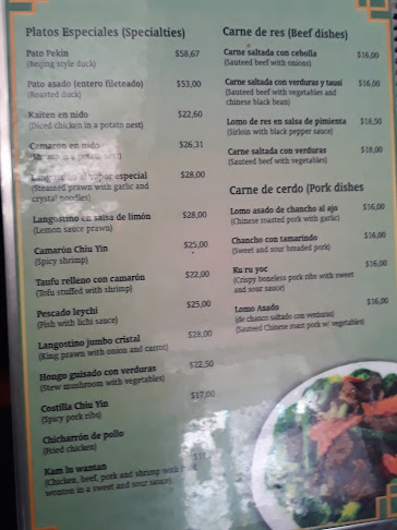 Comentarios y opiniones de Restaurante Sion Lung