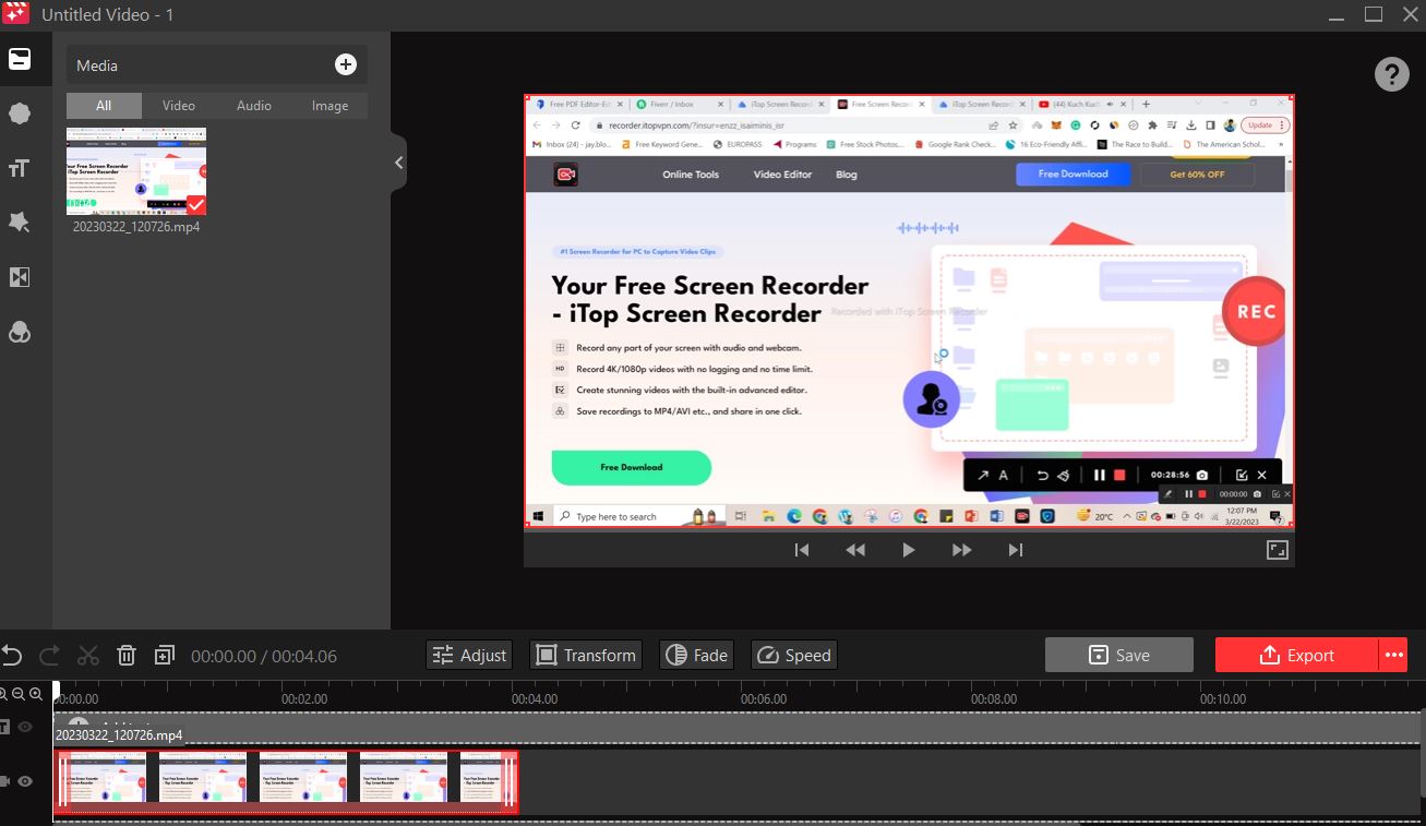 How to Record Zoom Meetings with iTop Screen Recorder