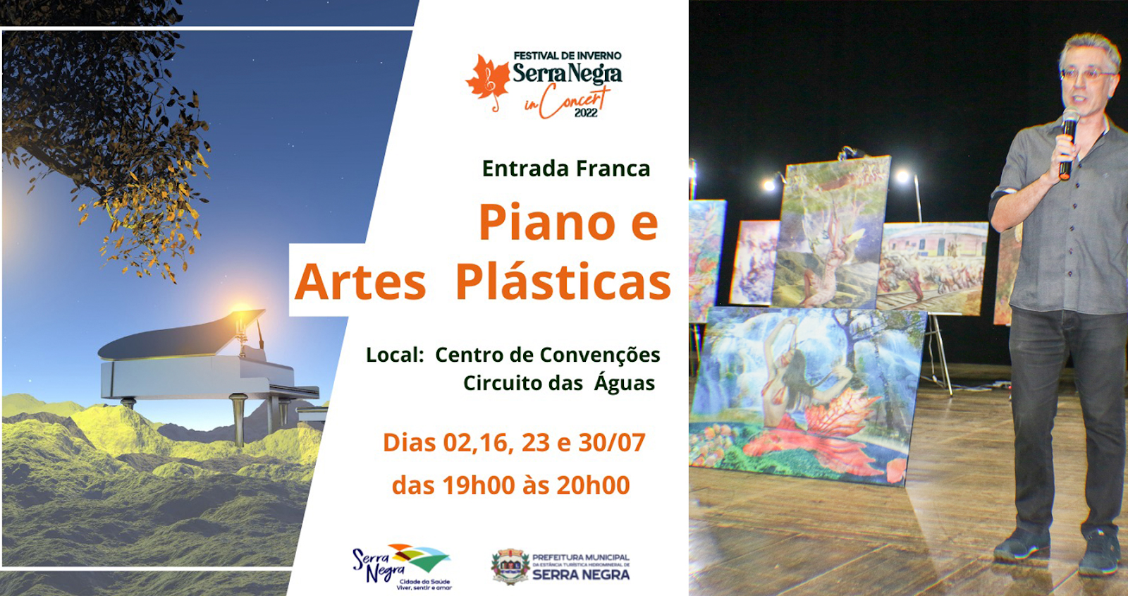 Exposição Piano e Artes Plásticas com Henrique Vieira Filho