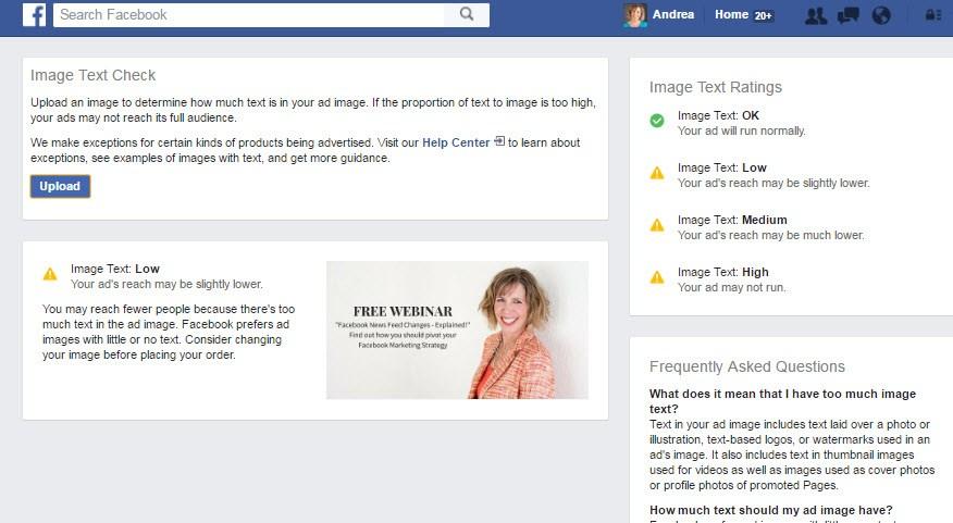 The Latest Facebook Update Removing 20% Image Text | Facebook Updates | One Search Pro Digital Marketing
