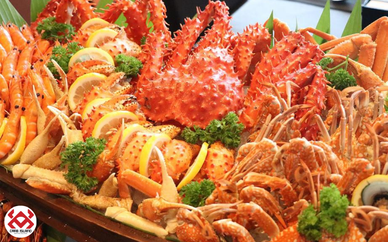 King Crab có thể chế biến thành nhiều món ăn ngon