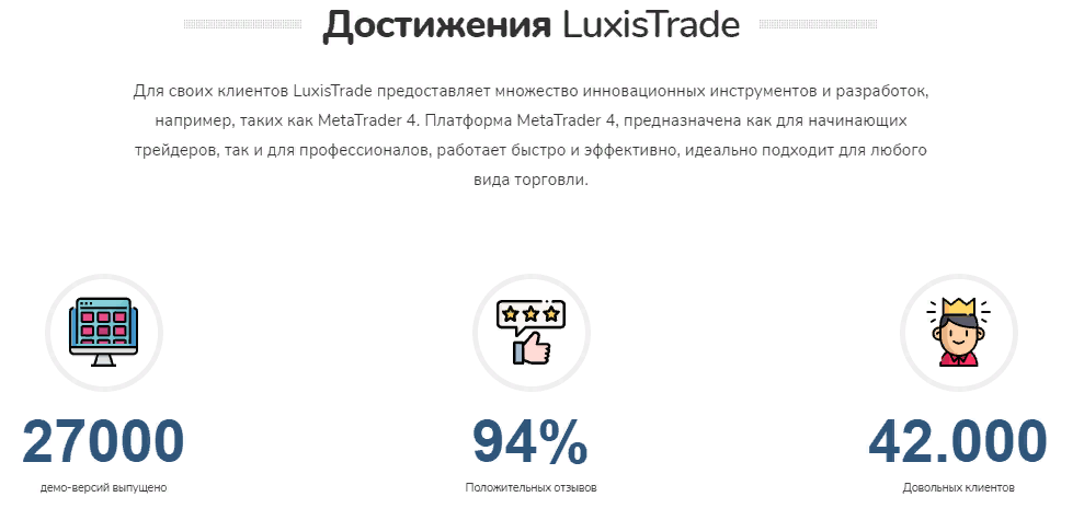 Посредник Luxistrade: обзор деятельности форекс-брокера, отзывы