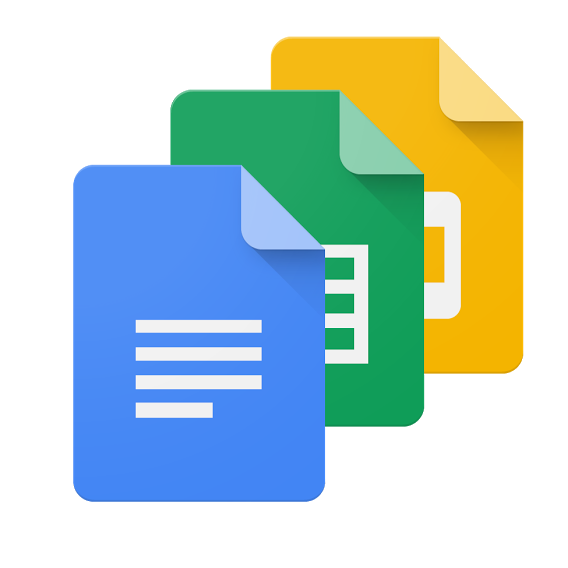 Google Docs editors logos