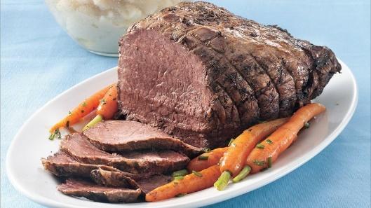 Slow-Cooker Herbed Beef Roast Recipe - BettyCrocker.com