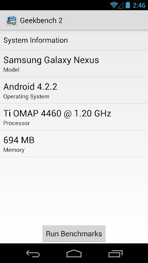 Geekbench 2 apk
