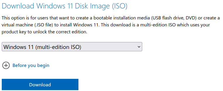 Create Windows 11 Virtual Appliance using Tiny 11 with only 2GB memory