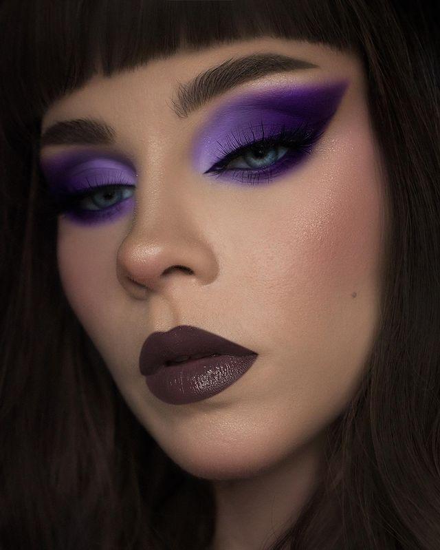 Matte Purple Eyeshadow 