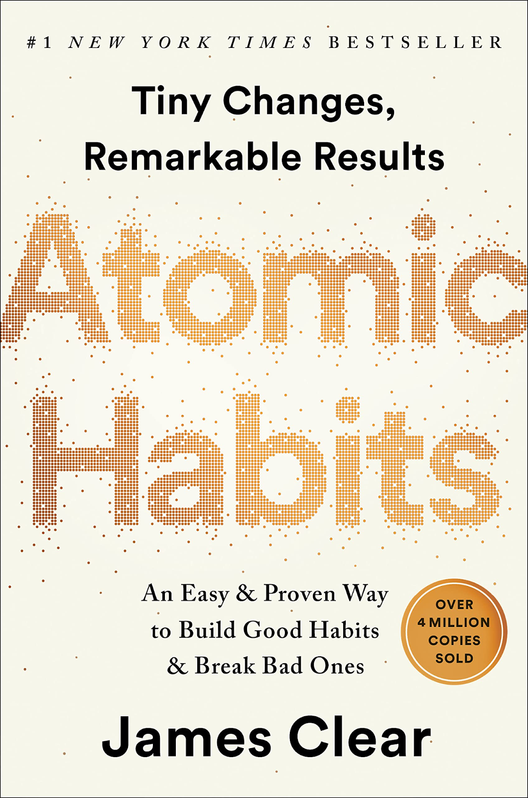 Atomic Habits by James Clear book cover