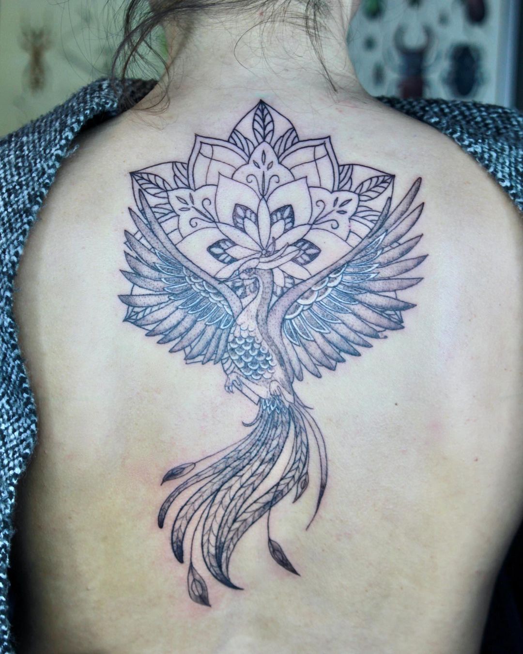 Mandala Phoenix Tattoos