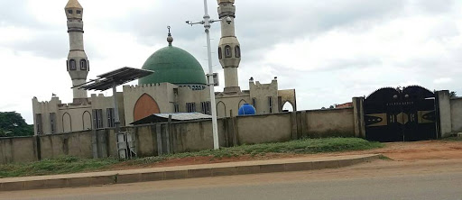 Central Mosque Ajisebi, Ifeloju St, Akowonjo, Lagos, Nigeria, Religious Destination, state Lagos