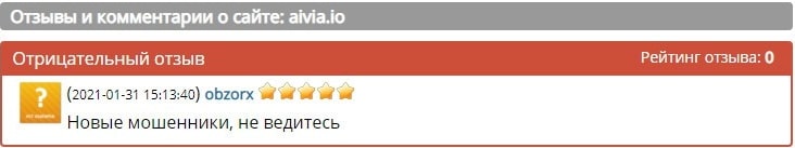 Подробный обзор условий Aivia с отзывами клиентов