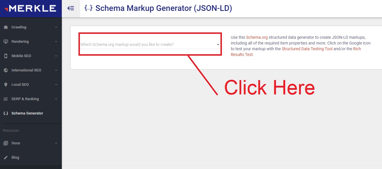 schema markup generator