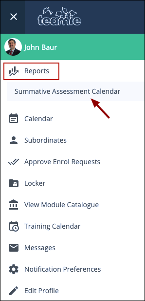 Summative Assessment Calendar