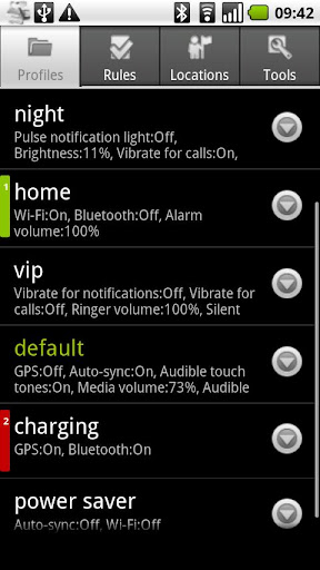 Setting Profiles Full apk
