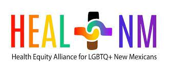 Logo for the Health Equity Alliance for LGBTQ+ New Mexicans