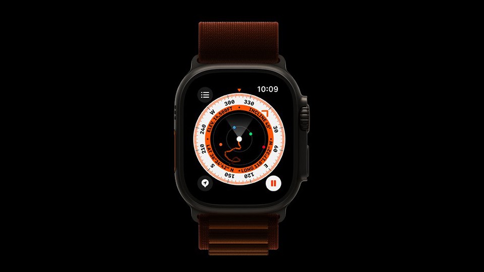 Đánh dấu vị trí Đồng hồ Apple Watch Ultra