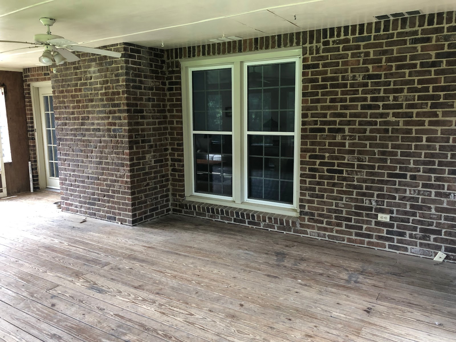 sunroom before mt juliet lebanon tennessee brick patio covered superior construction and design elizabeth scruggs