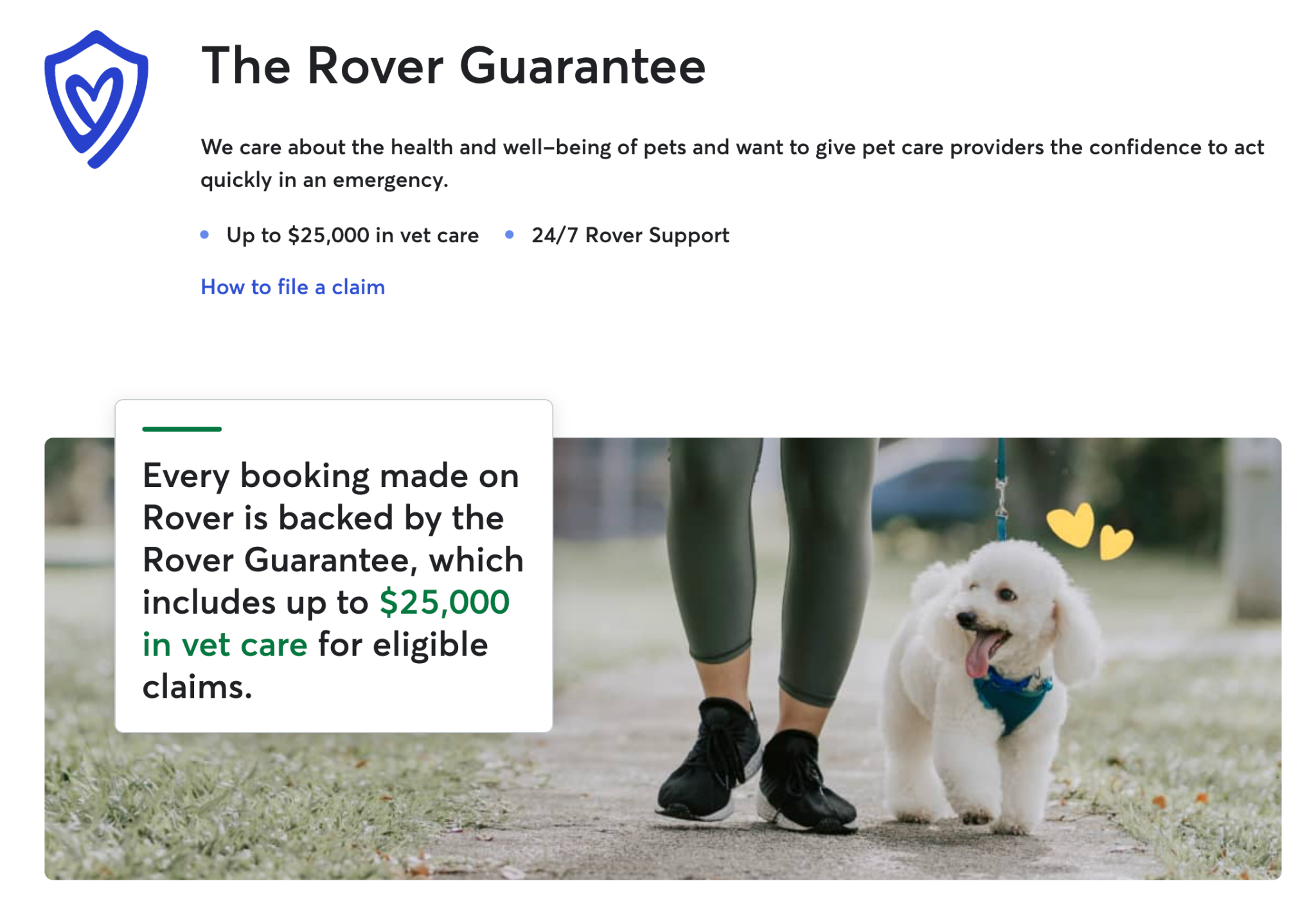 Rover.com guarantee