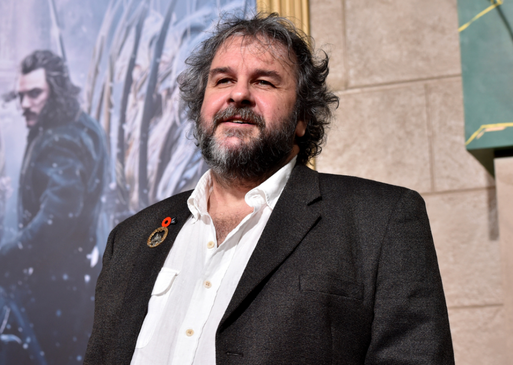 Peter Jackson attends premiere