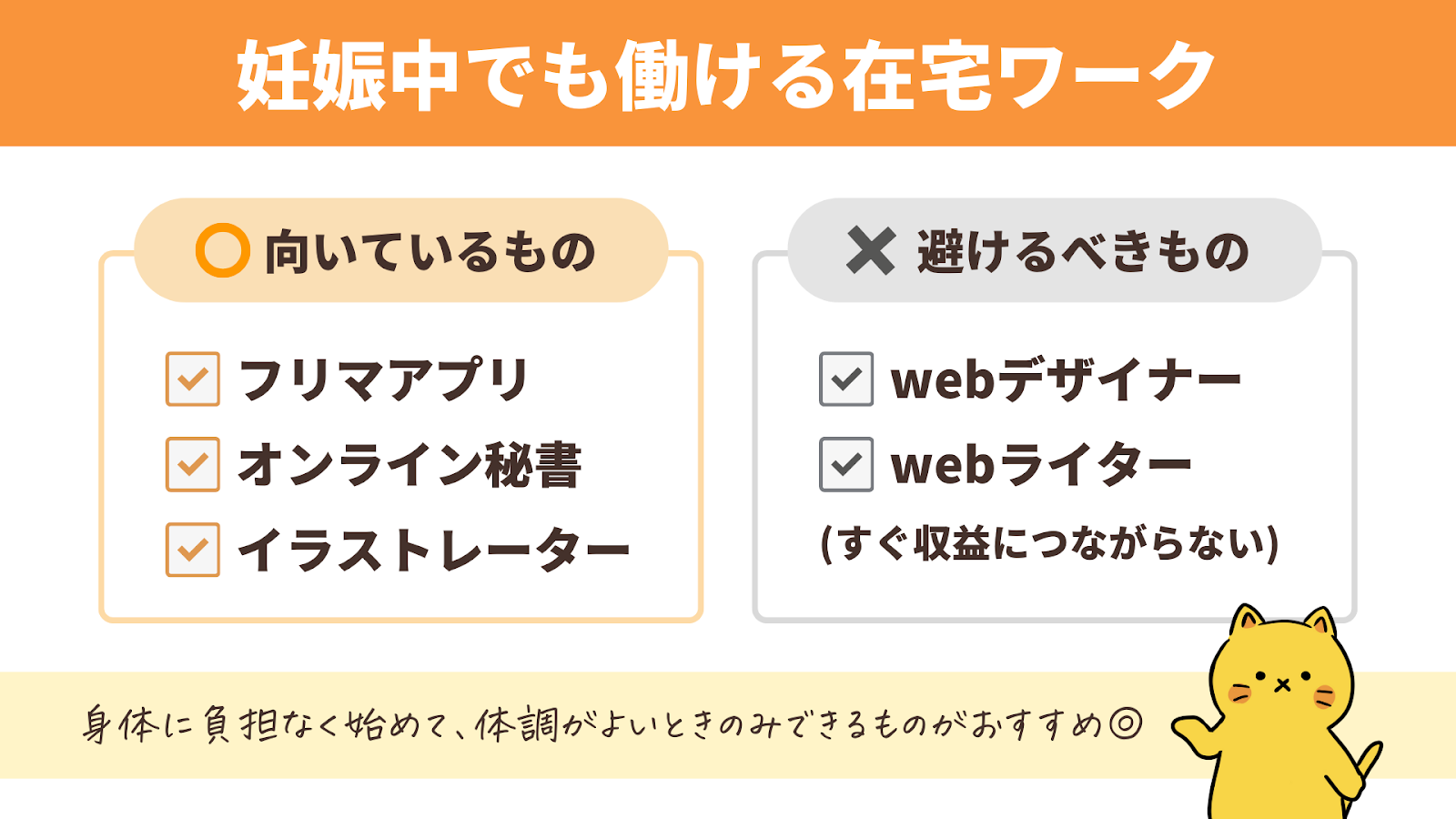 妊娠中でも働ける在宅ワーク