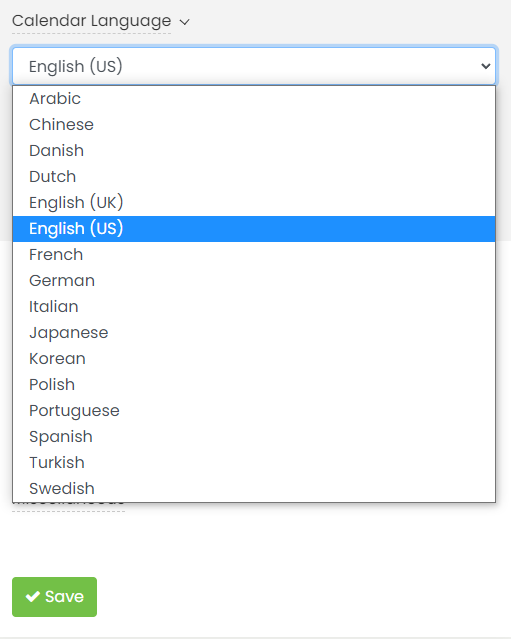 print screen of Timely dashboard showing where to click to add a custom translation to your calendar