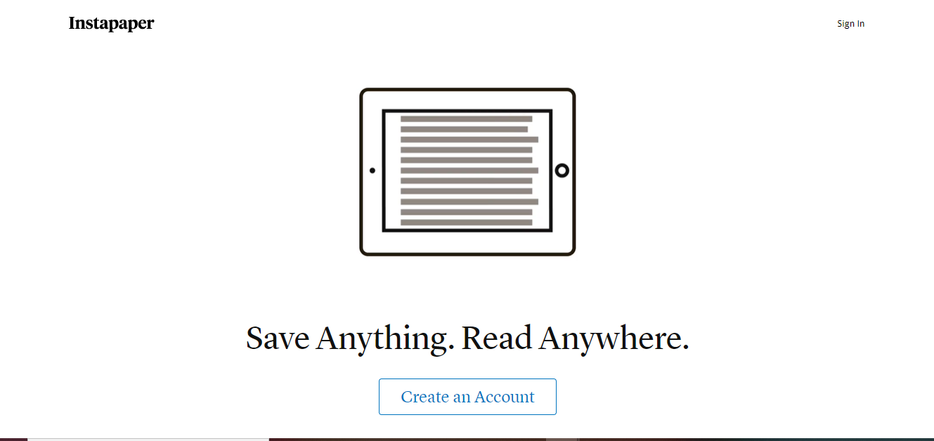 Instapaper for content curation