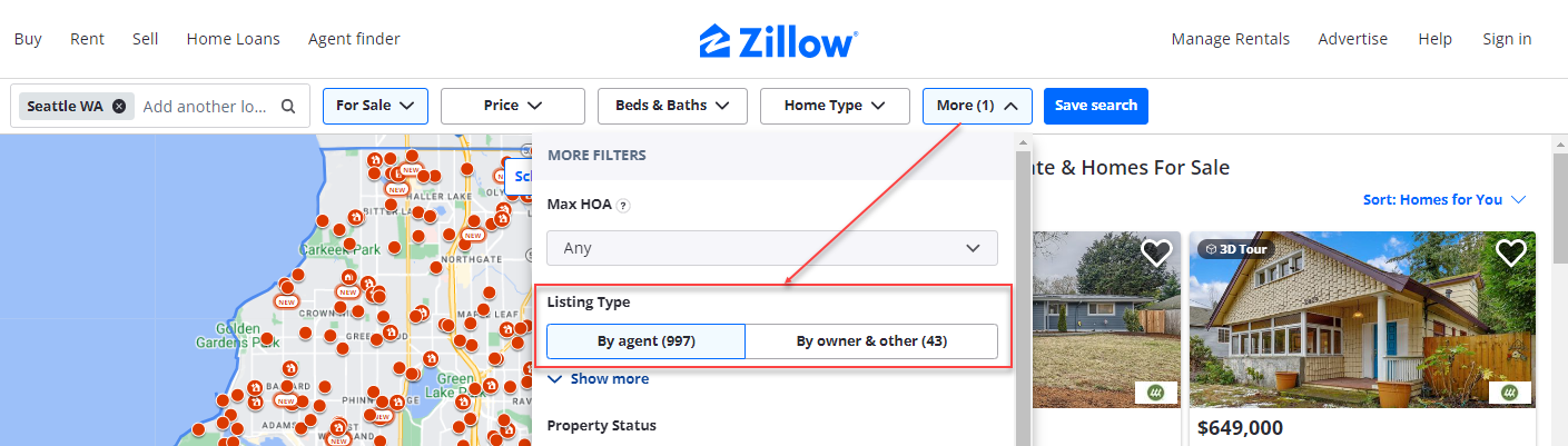 Can i list my home hot sale on zillow