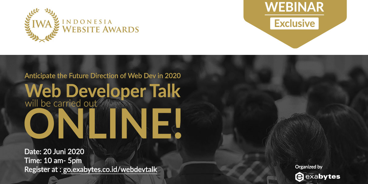 Inilah Pembicara Yang Akan Hadir di Web Developer Talk - 2024