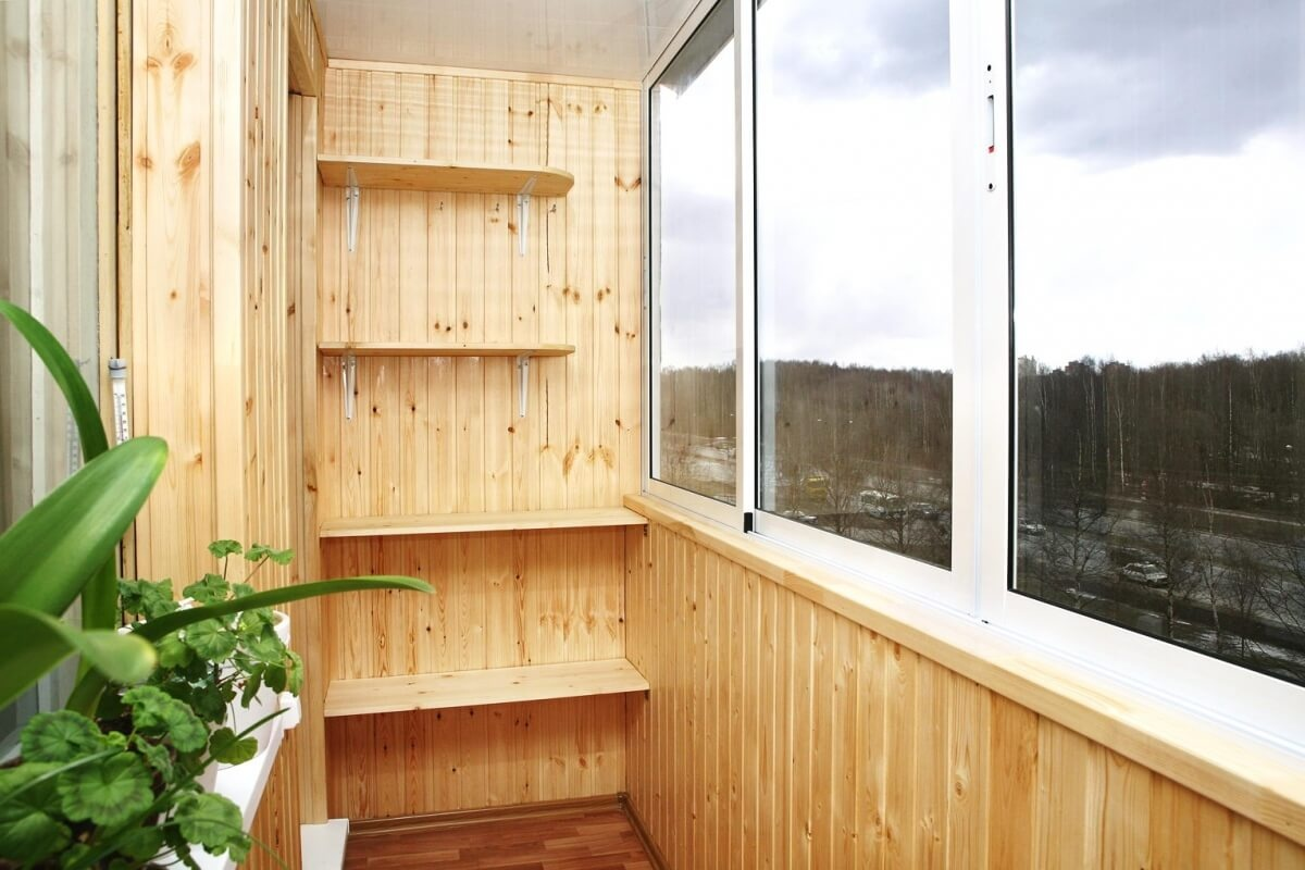 Интересный дизайн утепленной лоджии или балкона